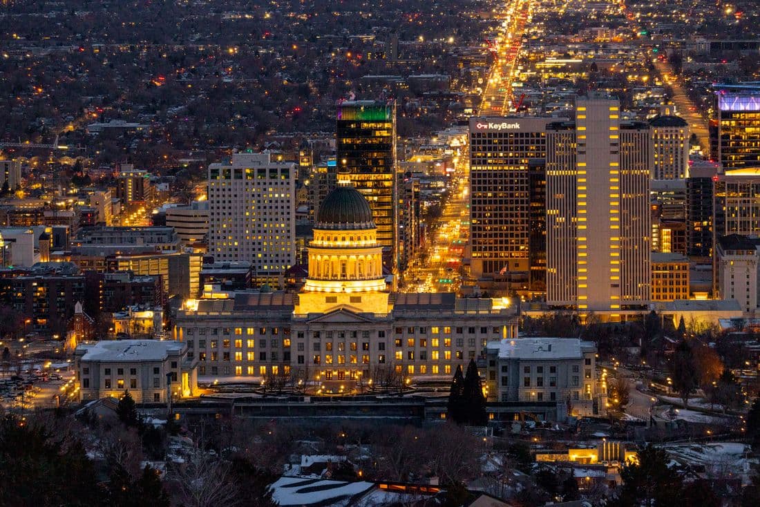 Escritório da Linhares Law em Salt Lake City